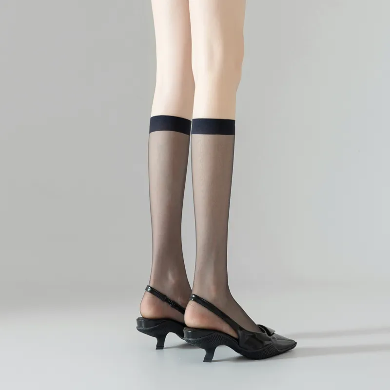 SHIWAJI Women's Knee high Socks-3