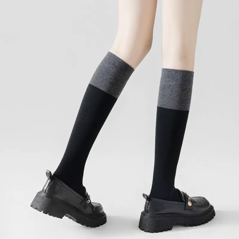 SHIWAJI Women's Knee high Socks-8