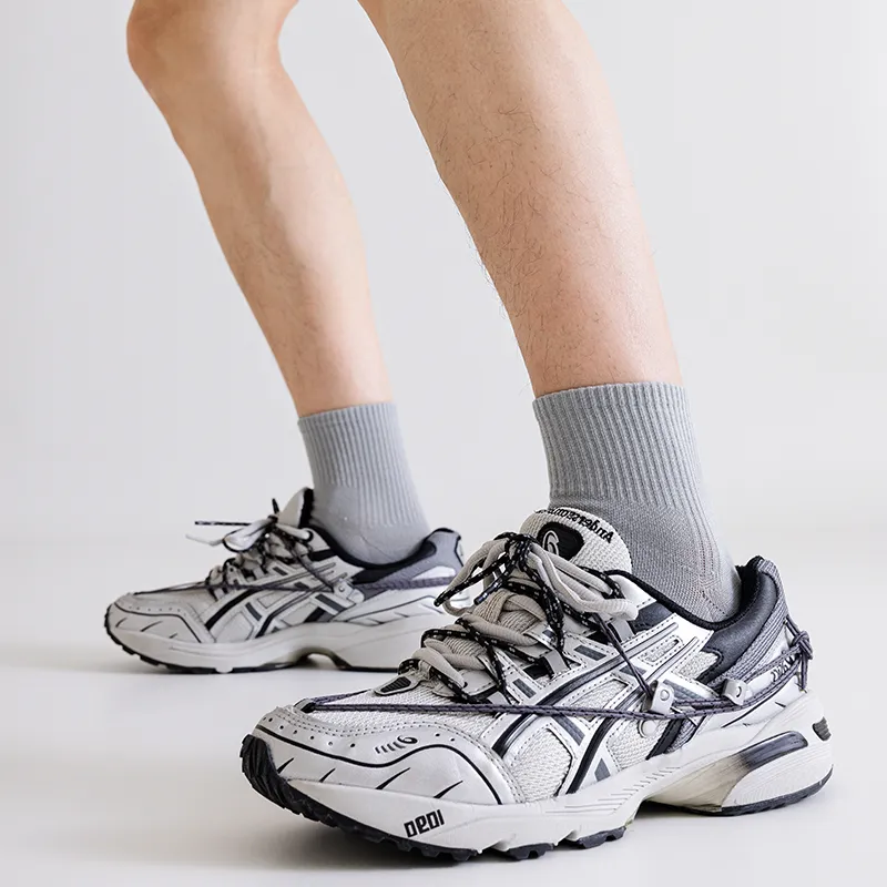 SHIWAJI Mid Calf Socks Men's 3 Pack-8