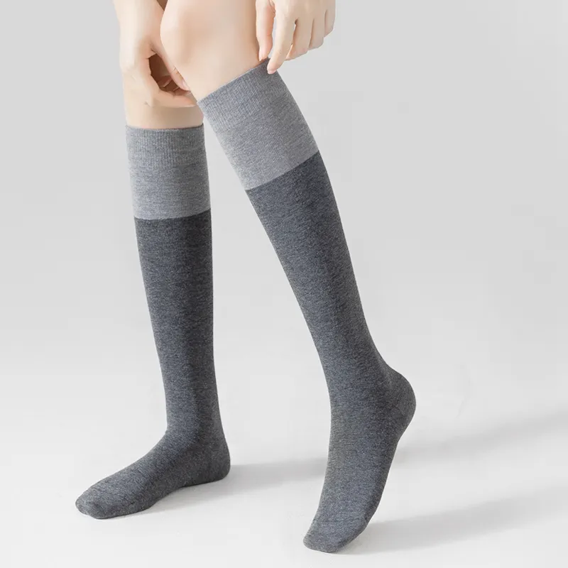 SHIWAJI Women's Knee high Socks-10