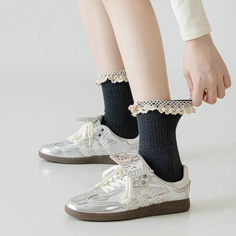 SHIWAJI Mid Calf Socks Women's 3 Pack-10