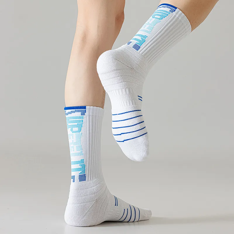 SHIWAJI Knee High Socks Men's 3 Pack-6