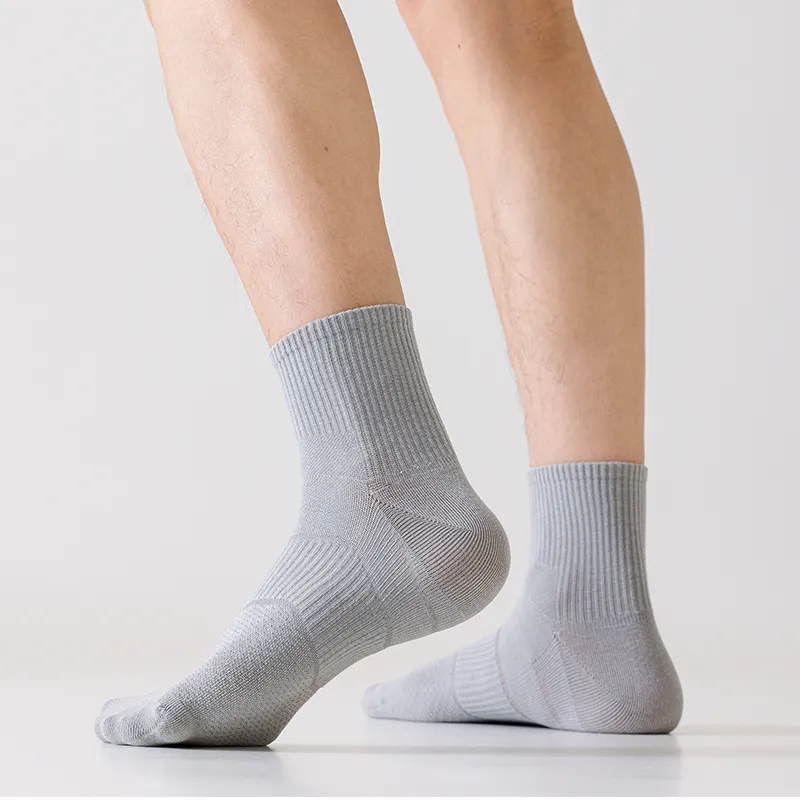 SHIWAJI Mid Calf Socks Men's 3 Pack-9