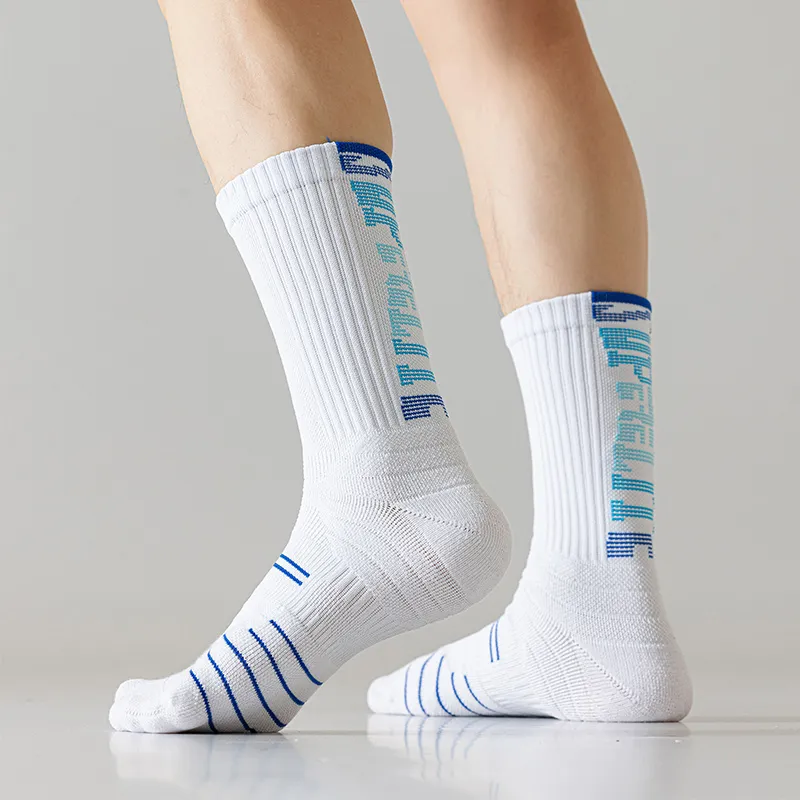SHIWAJI Knee High Socks Men's 3 Pack-12