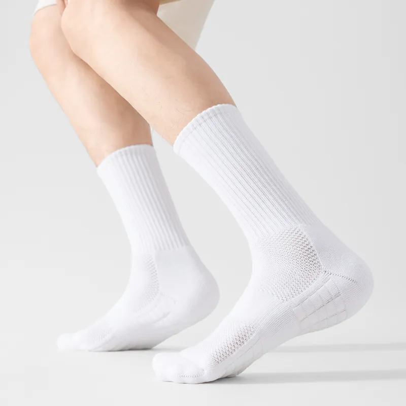 SHIWAJI Mid Calf Socks Men's Shopping Bag 5 Pack-2