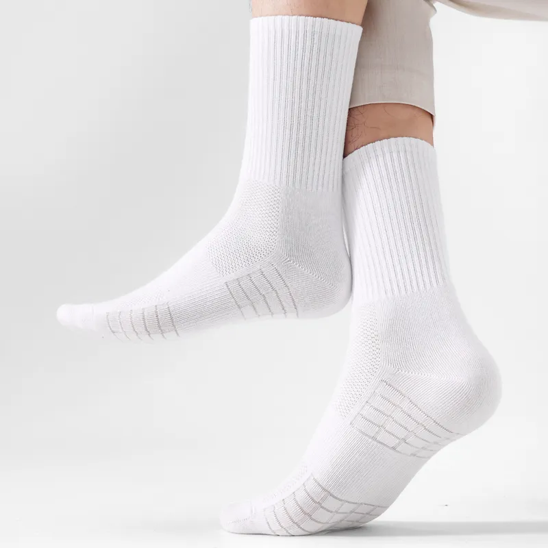 SHIWAJI Mid Calf Socks Men's Shopping Bag 5 Pack-8