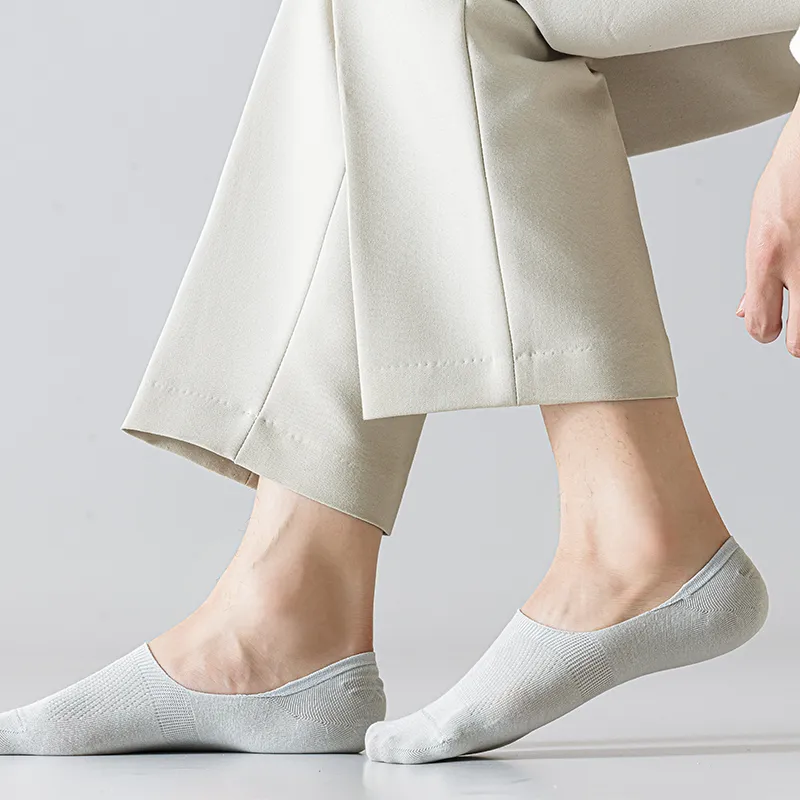SHIWAJI No Show Socks Men's 4 Pack-2