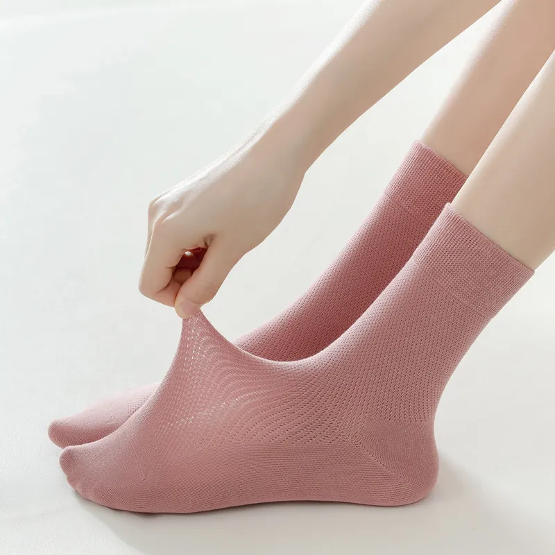 SHIWAJI Women's Mid Calf Socks-6