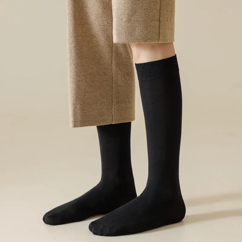 SHIWAJI Knee High Socks Men's 2 Pack-4