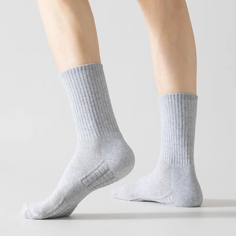 SHIWAJI Mid Calf Socks Men's 4 Pack-7