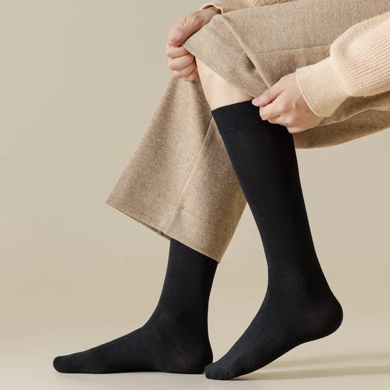 SHIWAJI Knee High Socks Men's 2 Pack-3