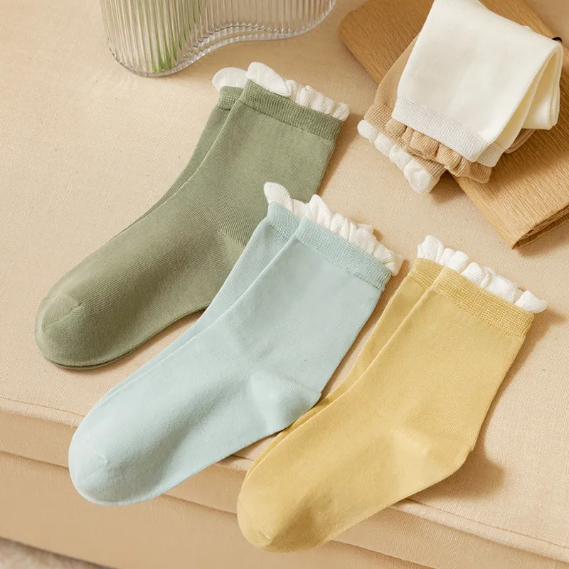SHIWAJI Women's Mid Calf Socks-5
