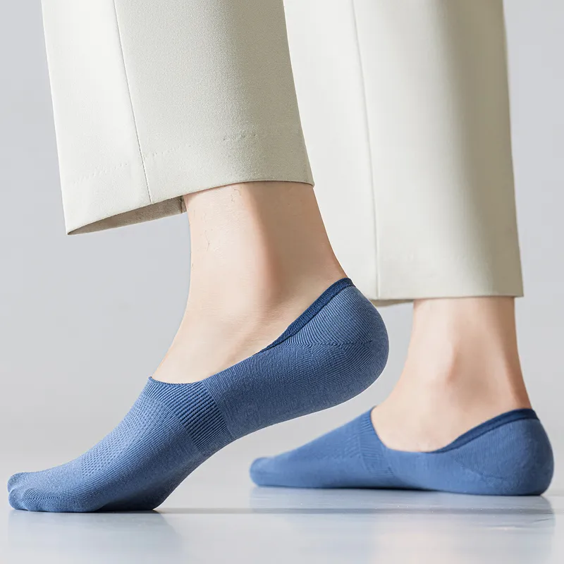 SHIWAJI No Show Socks Men's 4 Pack-6