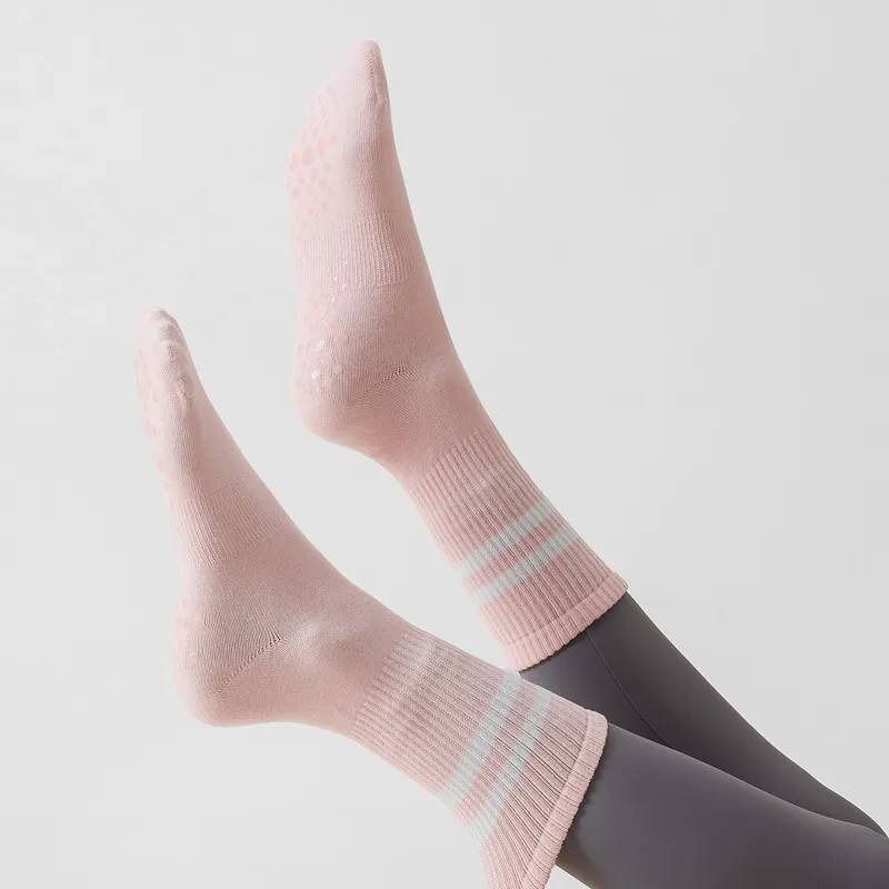 SHIWAJI Mid Calf Socks Women's 2 Pack-1
