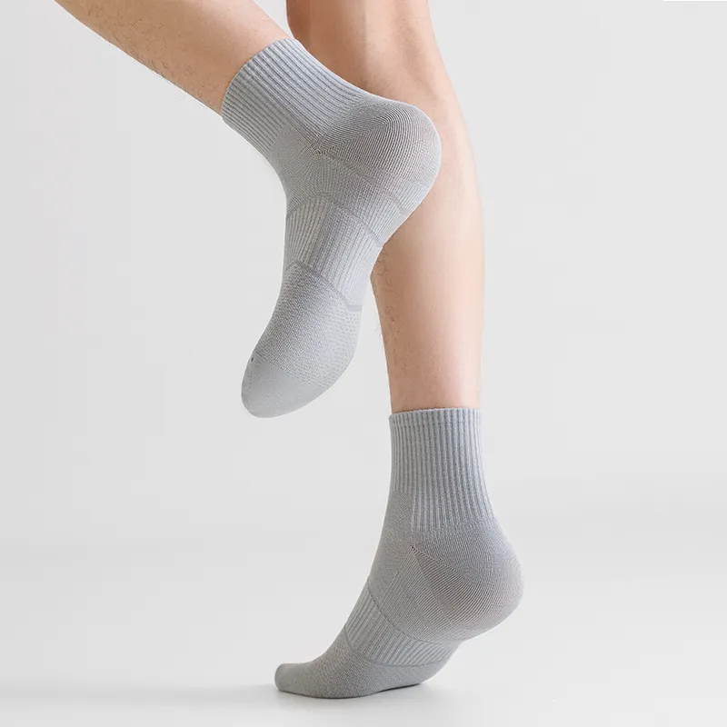 SHIWAJI Mid Calf Socks Men's 3 Pack-7