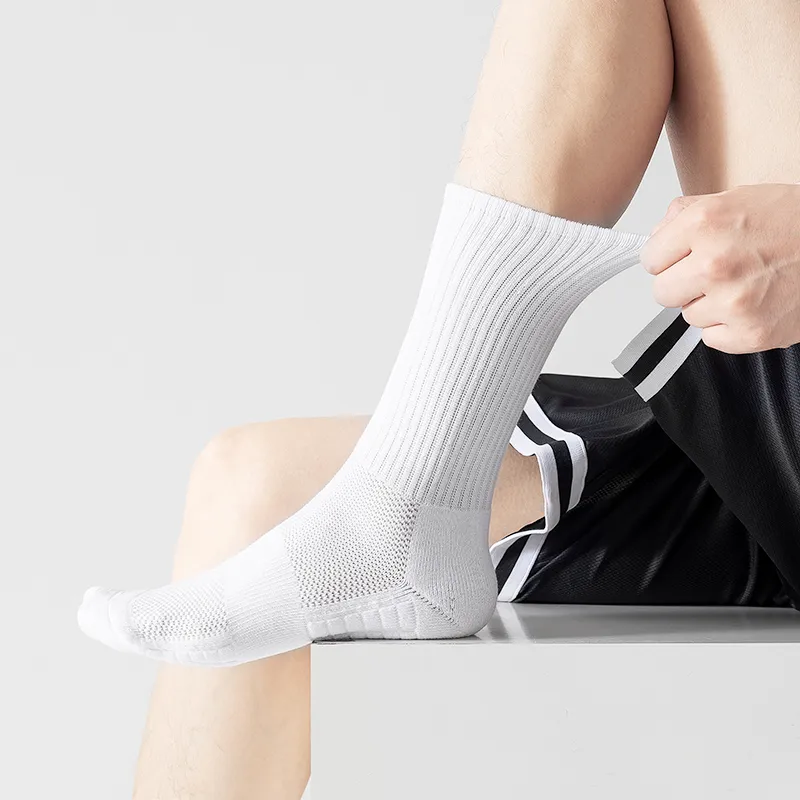 SHIWAJI Mid Calf Socks Men's 4 Pack-1