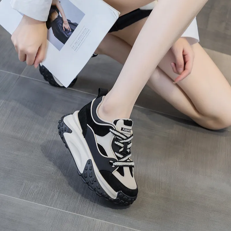 The Mystery Of Glamour Cushioning Low Top Chunky Sneakers Women's-3