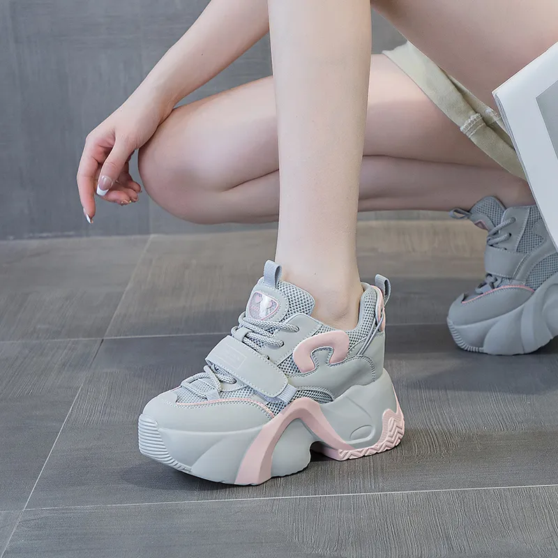 The Mystery Of Glamour Low Top Chunky Sneakers Women's-6