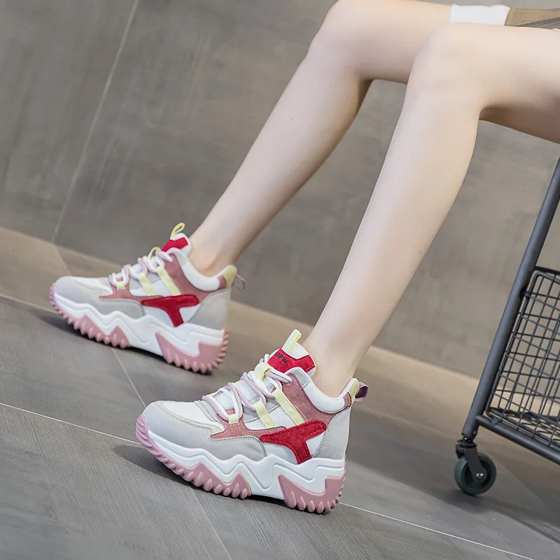 The Mystery Of Glamour High-Top Chunky Sneakers Women's-17