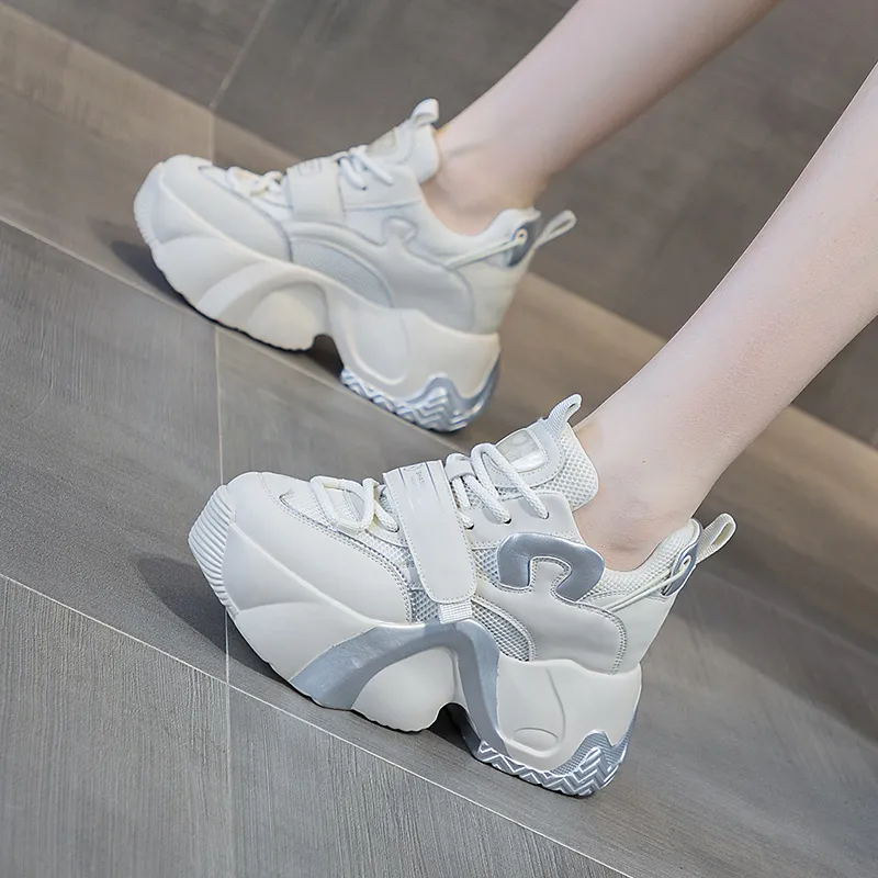 The Mystery Of Glamour Low Top Chunky Sneakers Women's-15
