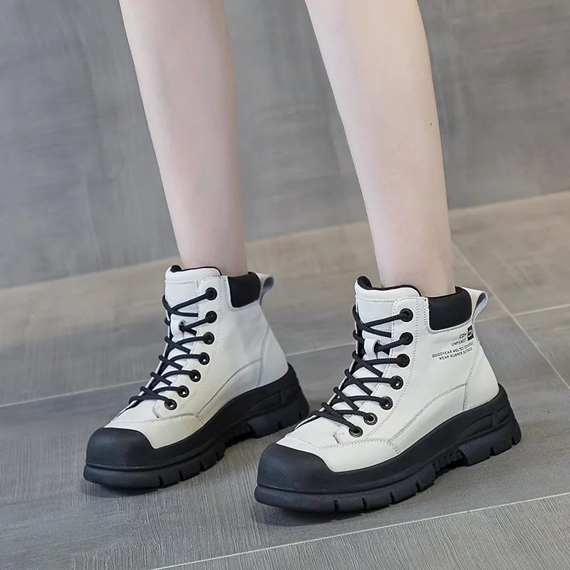 The Mystery Of Glamour Short Martin Boot 5.5CM Women's-3