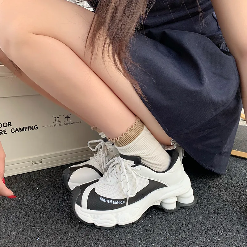 The Mystery Of Glamour Low Top Chunky Sneakers Women's-13