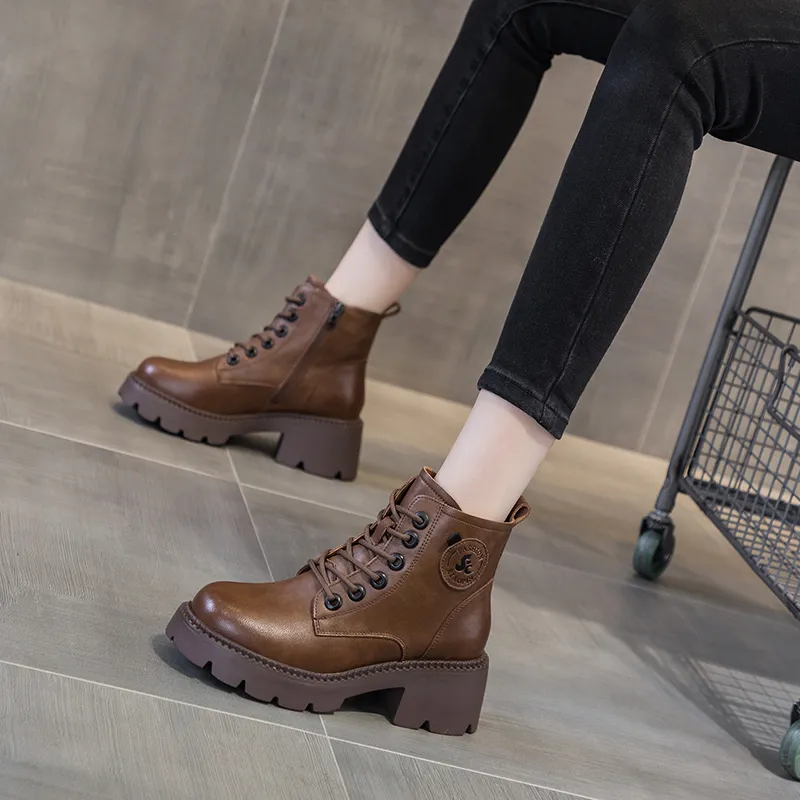 The Mystery Of Glamour Short Martin Boot Women's-15