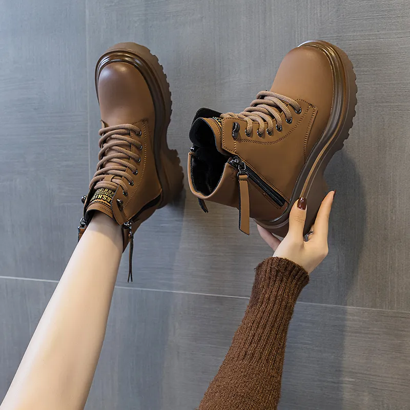 The Mystery Of Glamour Short Martin Boot Women's-11