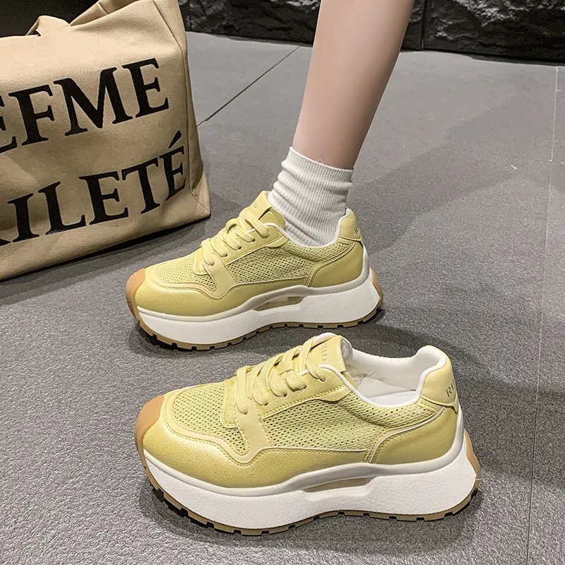 The Mystery Of Glamour Breathable Low Top Casual Shoes Women's-5