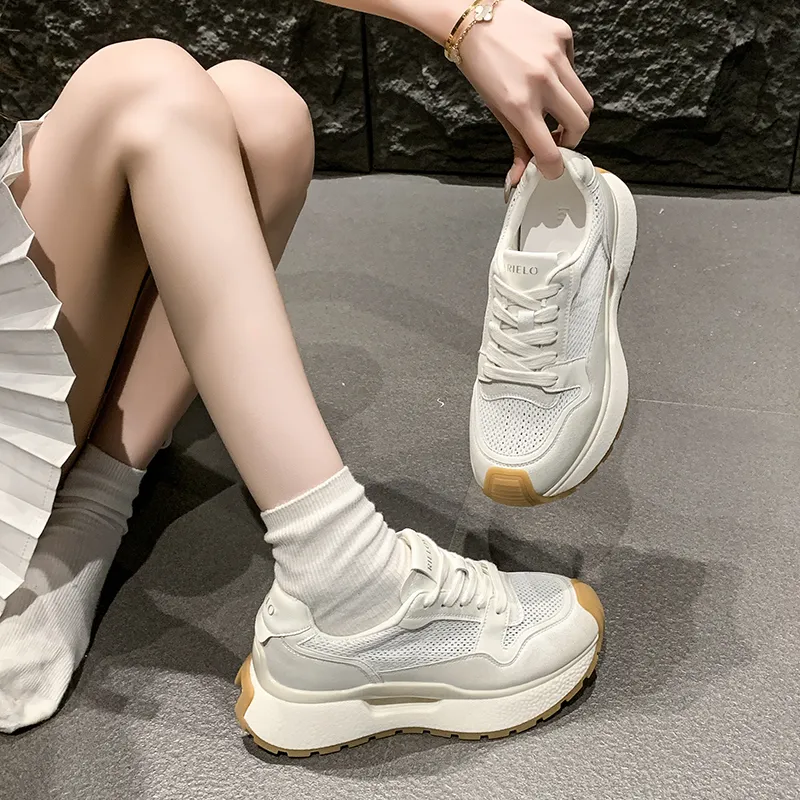The Mystery Of Glamour Breathable Low Top Casual Shoes Women's-2