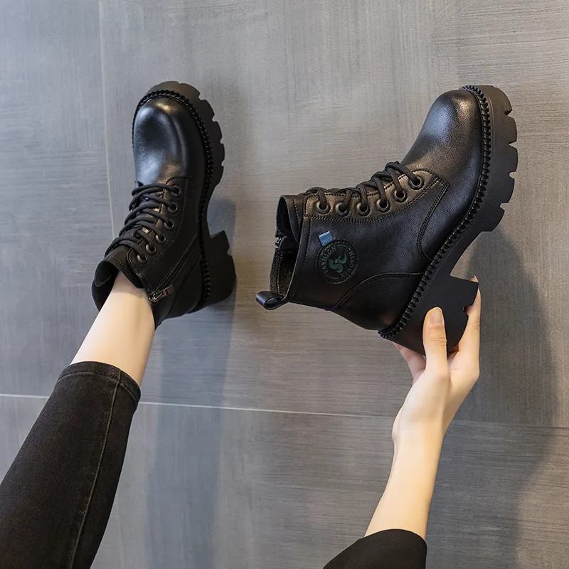 The Mystery Of Glamour Short Martin Boot Women's-3