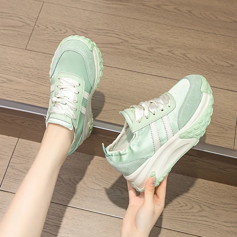 The Mystery Of Glamour Breathable Low Top Casual Shoes Women's-11