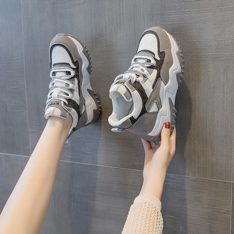 The Mystery Of Glamour High-Top Chunky Sneakers Women's-25
