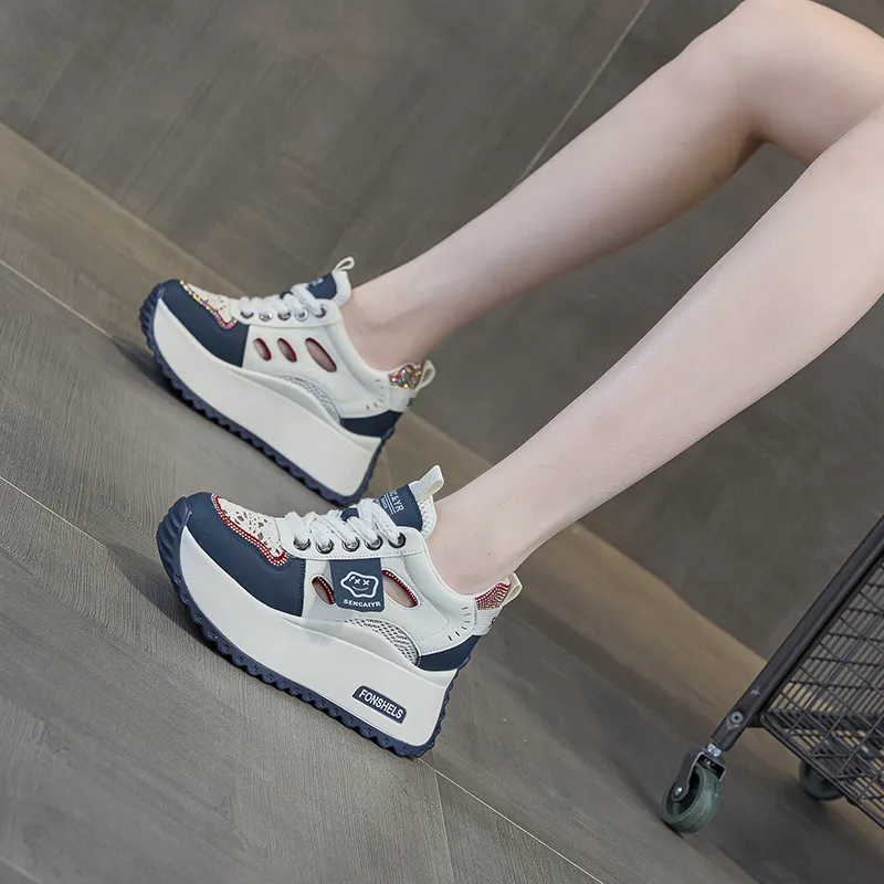 The Mystery Of Glamour Breathable Low Top Casual Shoes Women's-13