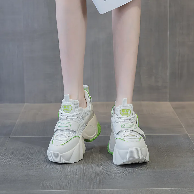 The Mystery Of Glamour Low Top Chunky Sneakers Women's-26