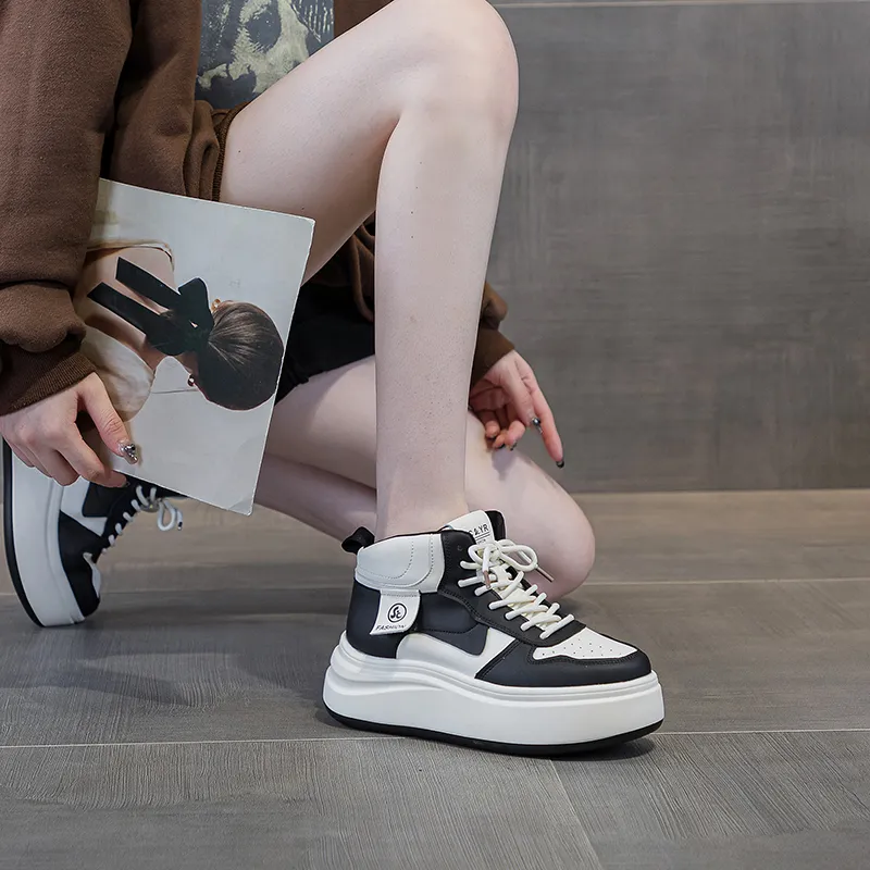 The Mystery Of Glamour High-Top Casual Shoes Women's-4