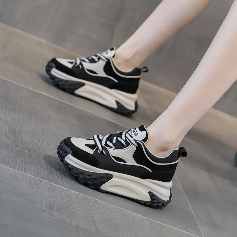 The Mystery Of Glamour Cushioning Low Top Chunky Sneakers Women's-4