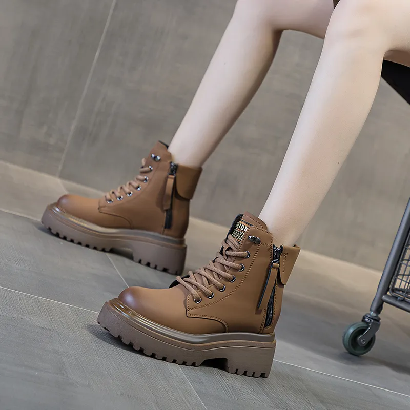 The Mystery Of Glamour Short Martin Boot Women's-12