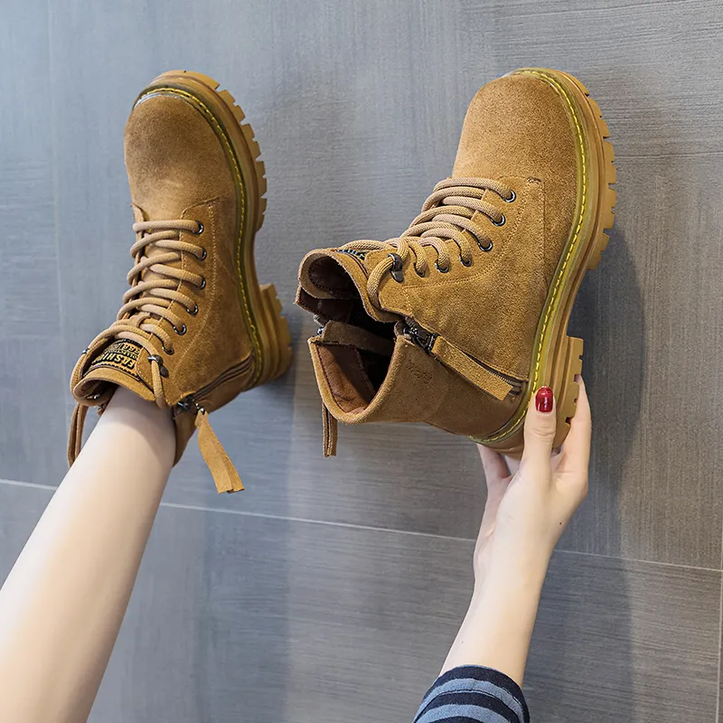 The Mystery Of Glamour Short Martin Boot 5CM Women's-2