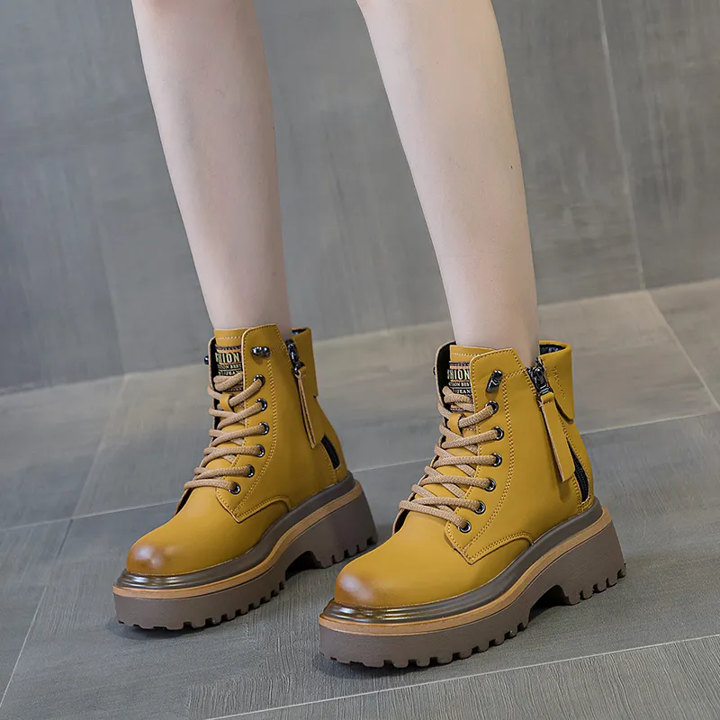 The Mystery Of Glamour Short Martin Boot Women's-7