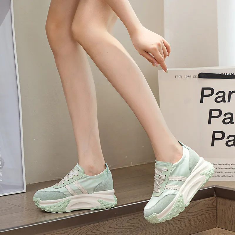 The Mystery Of Glamour Breathable Low Top Casual Shoes Women's-13