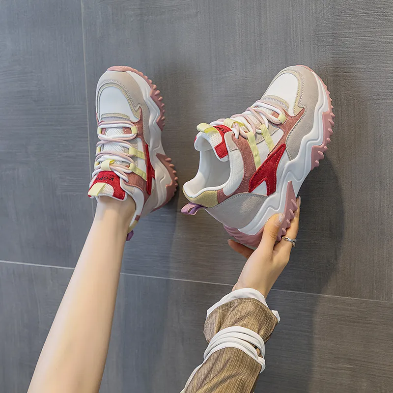 The Mystery Of Glamour High-Top Chunky Sneakers Women's-4