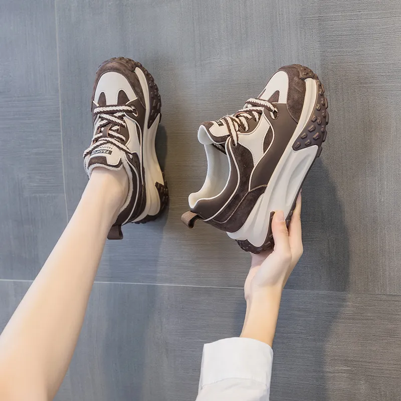 The Mystery Of Glamour Cushioning Low Top Chunky Sneakers Women's-15