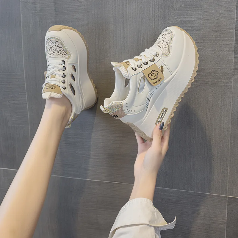 The Mystery Of Glamour Breathable Low Top Casual Shoes Women's-6