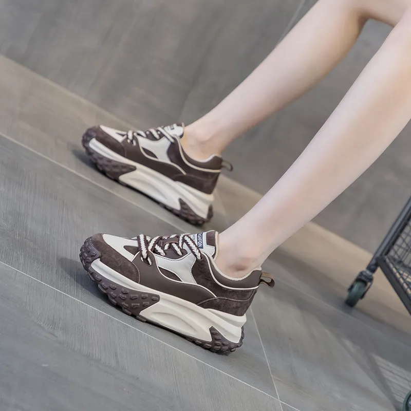 The Mystery Of Glamour Cushioning Low Top Chunky Sneakers Women's-13