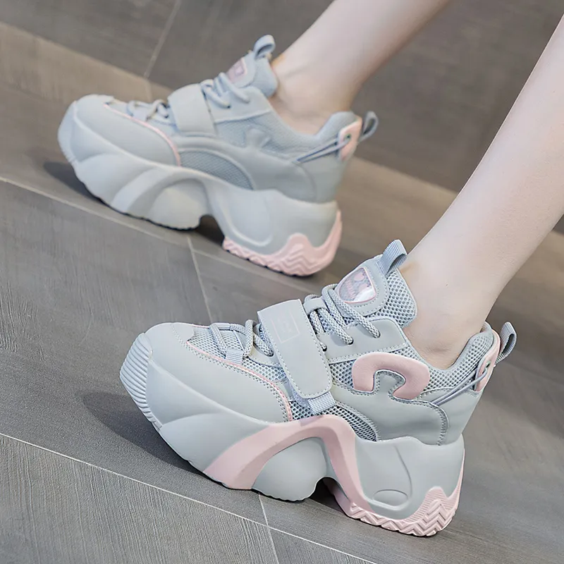 The Mystery Of Glamour Low Top Chunky Sneakers Women's-7