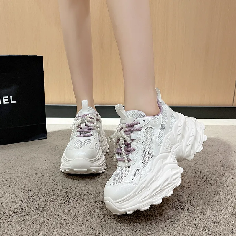 The Mystery Of Glamour Cushioning, Breathable, And Resilient Design Low Top Casual Shoes Women's-4