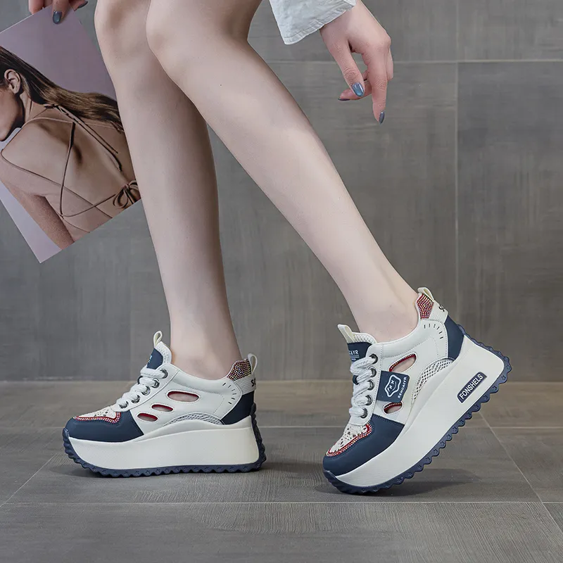 The Mystery Of Glamour Breathable Low Top Casual Shoes Women's-14