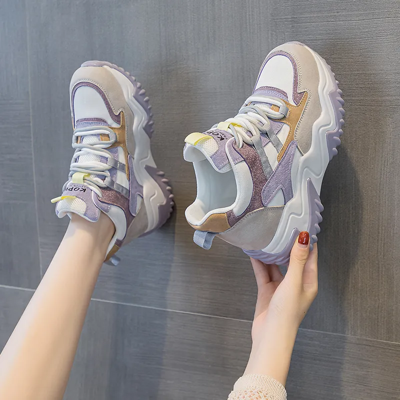 The Mystery Of Glamour High-Top Chunky Sneakers Women's-9