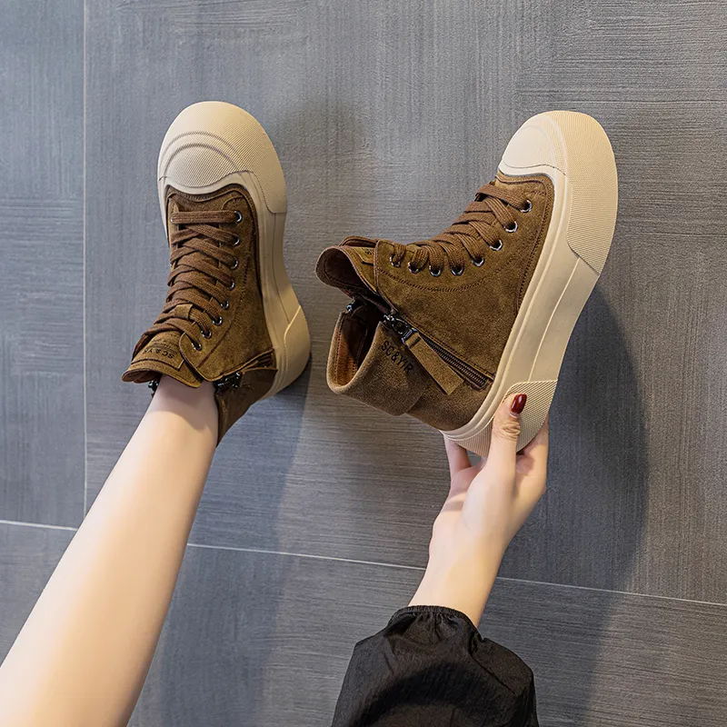 The Mystery Of Glamour High Top Casual Shoes Women's-9